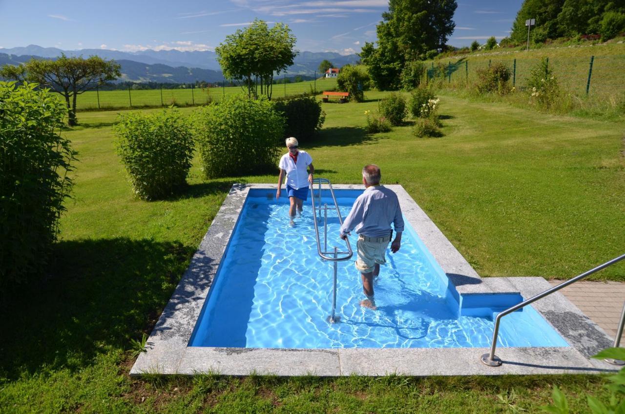 Hotel Alpenrose Gut Schlafen & Fruehstuecken Scheidegg Dış mekan fotoğraf
